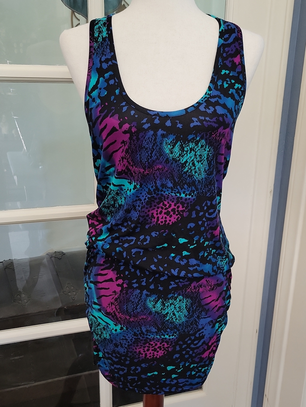 NWT -- LASCANA Animal Print Sleeveless Tank Dress | Size: 6